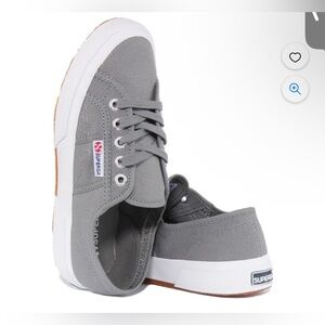 Superga Classic Cotu Sneakers 2750 Canvas Shoes Womens 5.5 Men 4 NWOB EU 35.5